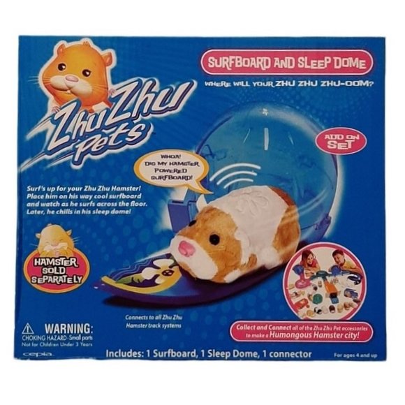 Zhu Zhu Pets Surfboard Sleep Dome - Picture 1 of 5